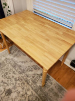 Ad will be removed when sold Wooden table