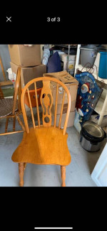 Farmhouse table and chairs