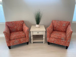 Coastal Chairs & Side Table