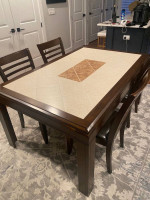 Table and chairs