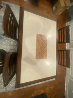 Table and chairs