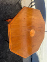 George III Style Inlaid Satinwood Octagonal Occasional Table