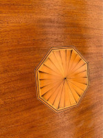 George III Style Inlaid Satinwood Octagonal Occasional Table