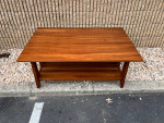 Ethen Allen Solid Cherry Coffee Table.