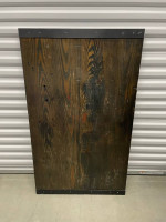Desk Table - 1 piece custom reclaimed 100 yr old pine solid wood