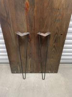 Desk Table - 1 piece custom reclaimed 100 yr old pine solid wood