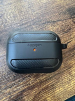 Airpods Pro with free Spigen case and UNUSED ear plug set!