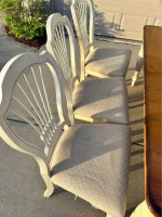 Large Dining Table w 8 Chairs & 2 Leaves | Delivery Available