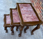 Decorative Stone Nesting Table