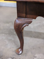ETHAN ALLEN CHERRY SQUARE COFFEE TABLE