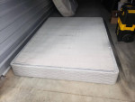 Queen bed set and night table for sale