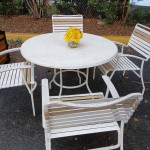 Patio Table 42 By 29 Delivery Available