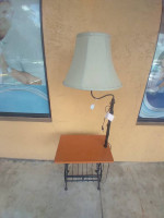 Lamp And Table Combo
