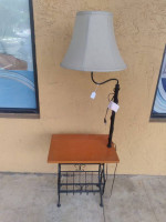 Lamp And Table Combo
