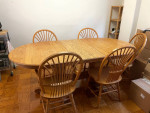 Oak kitchen table