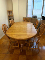 Oak kitchen table