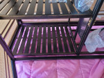 Bar Height Firepit Table Outdoor Patio Table with Fire Pit 6 pers NEW