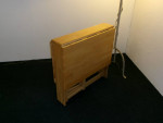 All Wood Folding Table and 2 Chairs