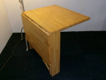 All Wood Folding Table and 2 Chairs