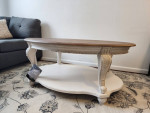 Brand New Ashley Furniture Cottage Style Wood Coffee Table