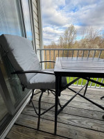 Patio table and chairs