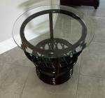 Bamboo End Table