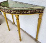 Italian Console Table Painted by Sarreid Ltd