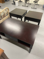 End tables and coffee table