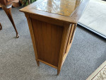 Thomlinson Sophisticate Mid Century, Marble Top Console Table