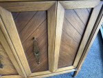 Thomlinson Sophisticate Mid Century, Marble Top Console Table