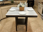 **UPCYCLED Dining Table 40”x40” - COUNTER HEIGHT**