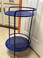 **Indoor/Outdoor End or Side Table - Bar - 2-Tier Shelf**