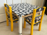 **Table + 2 Chairs - KIDS - UPCYCLED**
