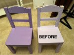 **Table + 2 Chairs - KIDS - UPCYCLED**