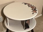 UPCYCLED 2-Tier Side Table - WOOD - End Table**