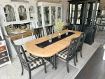 Dining Table Hutch and chairs