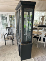 Dining Table Hutch and chairs