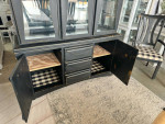 Dining Table Hutch and chairs