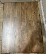 Esporta Solid Wood Pedestal End Table