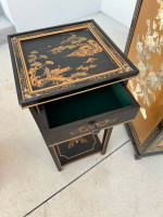Big lot of Ornate Oriental Furniture- dressers Beautiful intricate Coffee table