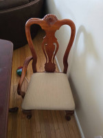 Dining room table and chairs