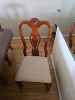 Dining room table and chairs