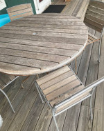Pier 1 Patio Table & Chairs - Narragansett