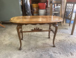 Oval Wooden Coffee Table