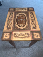 Miniature Music Box Jewelry Box Table