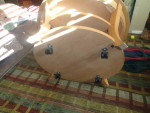 Solid Oak Coffee Table, Lane Furniture.