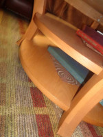 Solid Oak Coffee Table, Lane Furniture.