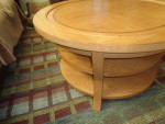 Solid Oak Coffee Table, Lane Furniture.