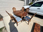 Dining Table with 6 Chairs | Two Leaves | Used