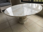 Marble coffee table